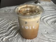 Iced Salted brown sugar latte